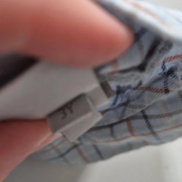 Pepa London Plaid Peter Pan Collar Button Down Shirt Blouse - Picture 8 of 8